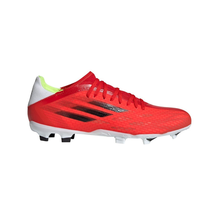 Botas de fútbol para terreno firme adidas X Speed ​​Flow 3 FG Rojo / Núcleo Negro / Rojo solar
