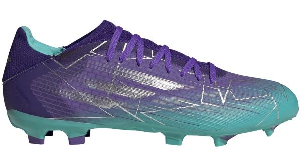 adidas X Speed Flow 3 FG Firm Ground Boots Purple Rush / Silver Metallic / Mint Rush