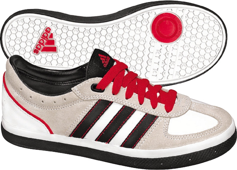 adidas Kid s Samba Vulc II Indoor Shoes White Balck Red Best Buy Soccer Team s Store