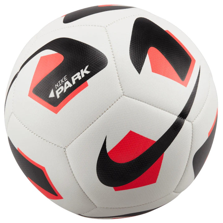 Balón de fútbol Nike Park Team blanco/carmesí