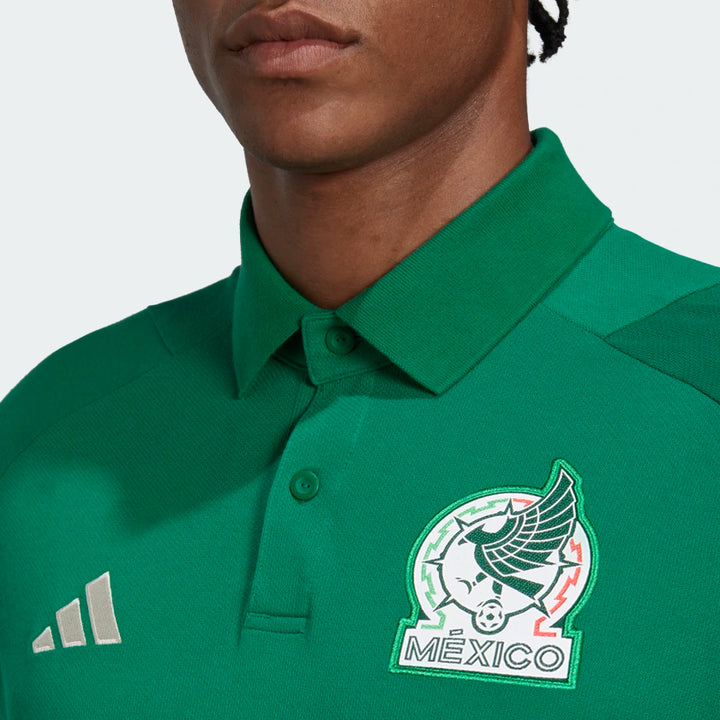 adidas Mexico 2022 Tiro Polo Green