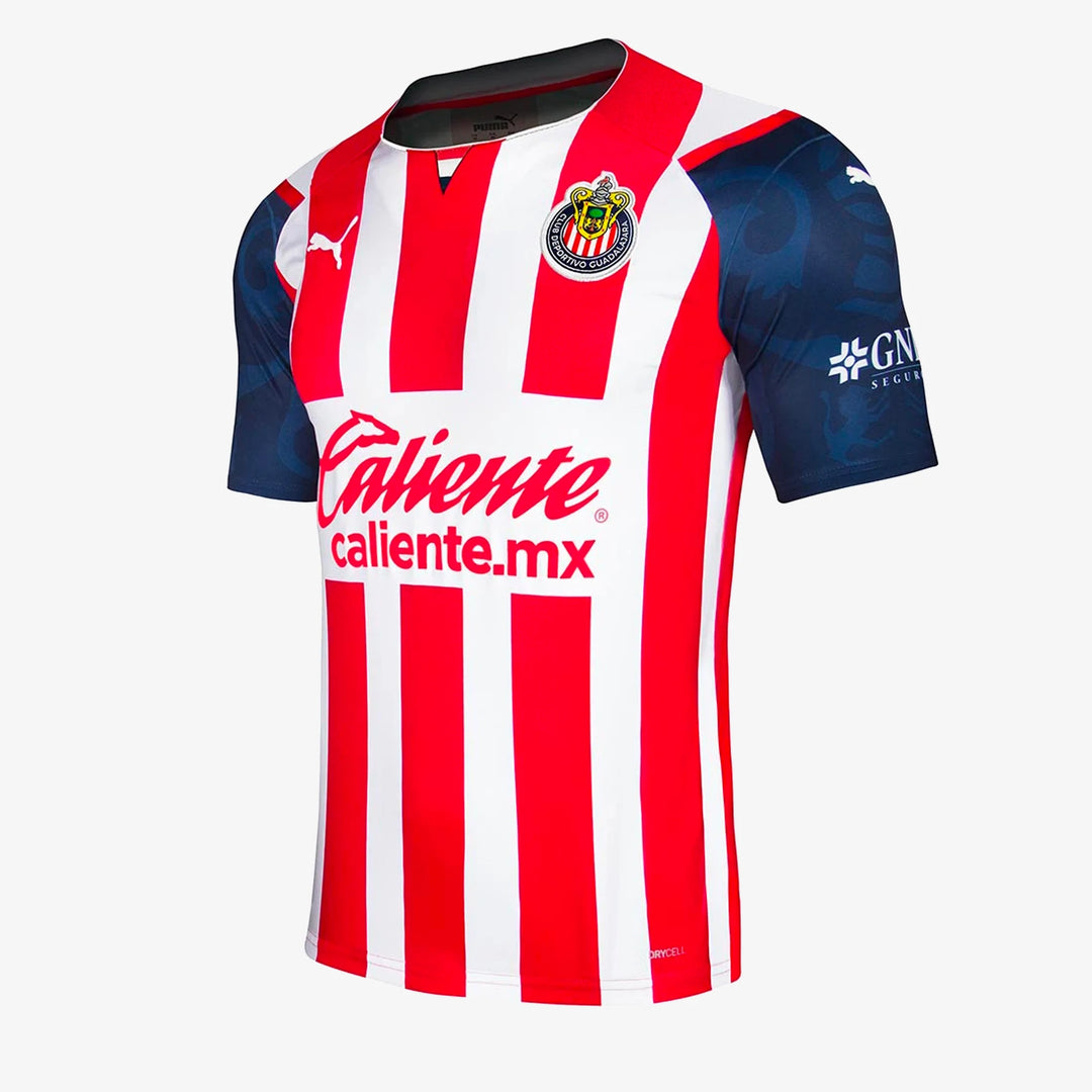 Camiseta Puma Chivas Primera Equipación 21/22 A Rojo/Blanco