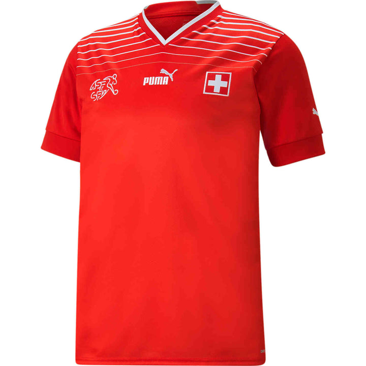 Puma Camiseta de local de Suiza para hombre 22