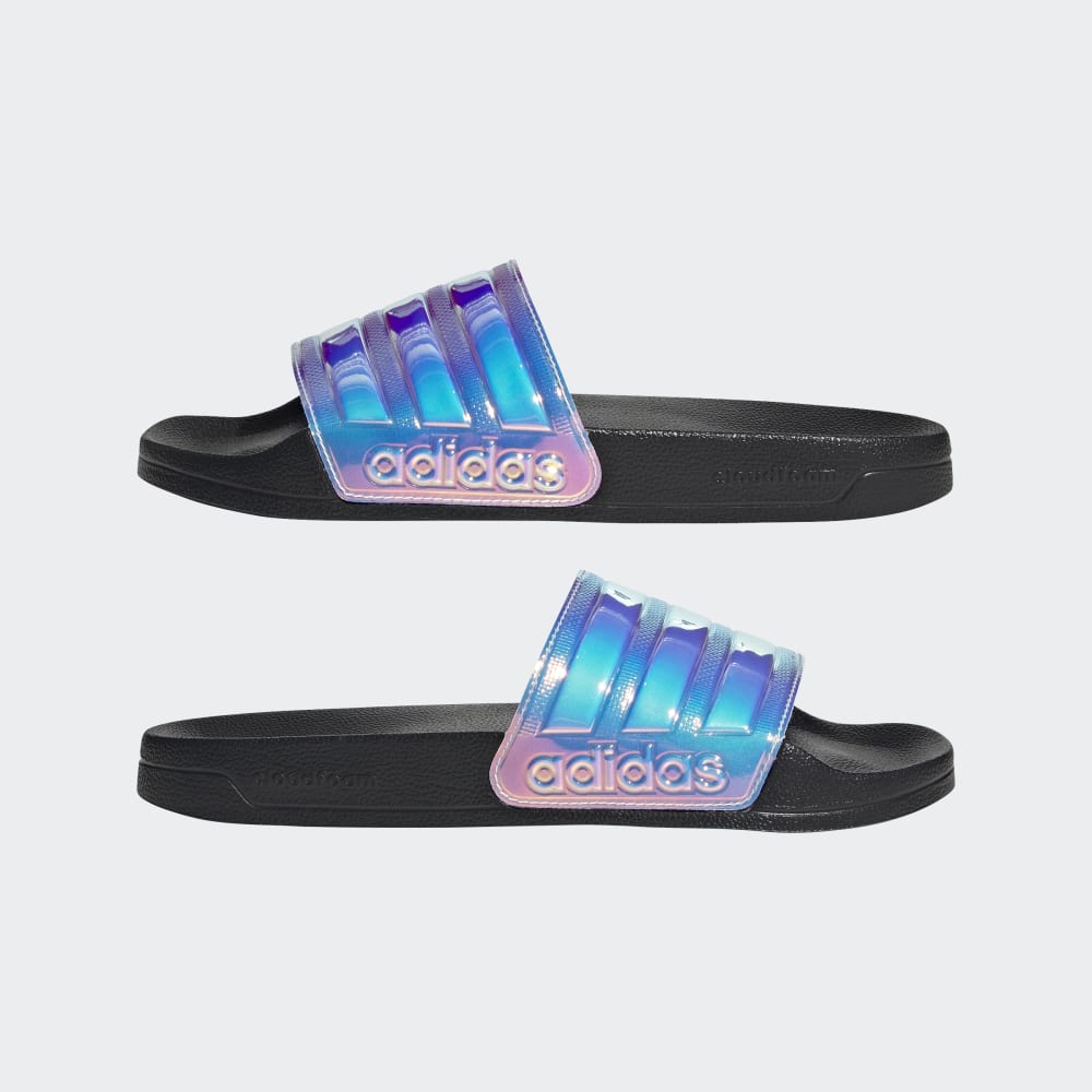 adidas Adilette Shower Slides Black/Irides/Black