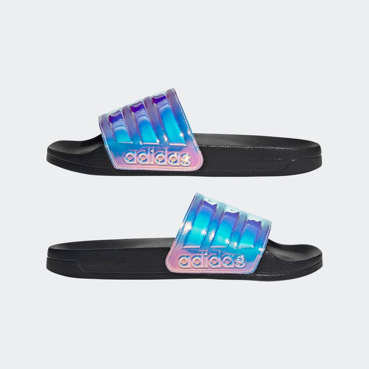 adidas Adilette Shower Slides Black/Irides/Black