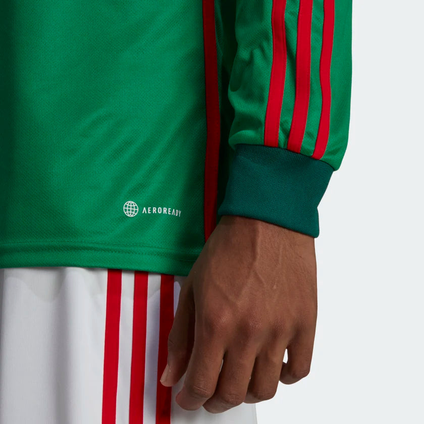 adidas Mexico Home Jersey 22 Long Sleeve