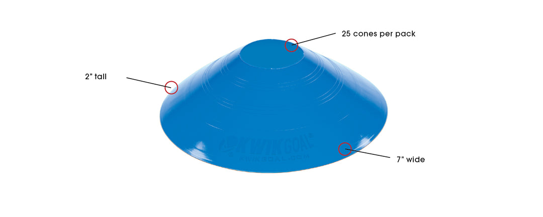 Kwikgoal Small Disc Cones