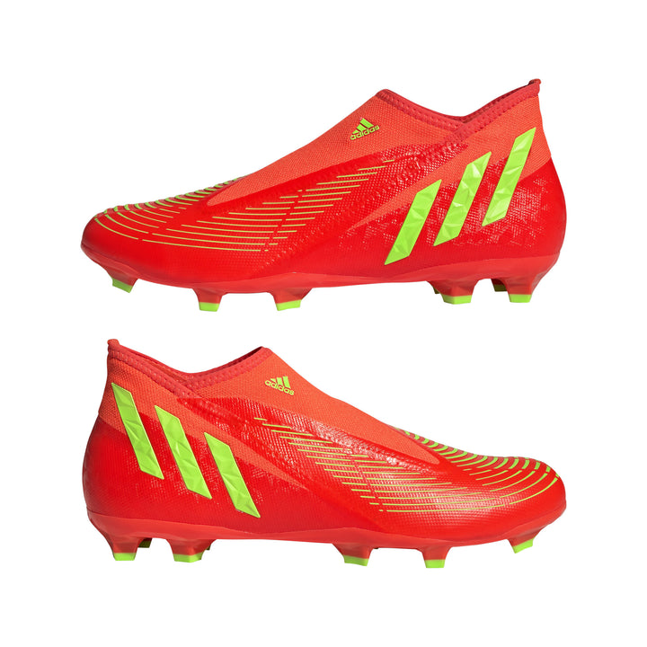 Botas de fútbol para terreno firme adidas Predator Edge .3 sin cordones