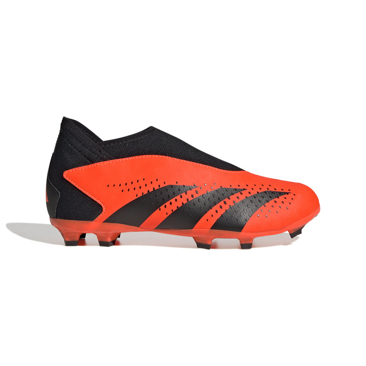 Botas de fútbol para terreno firme adidas Predator Accuracy.3 Laceless FG para niños