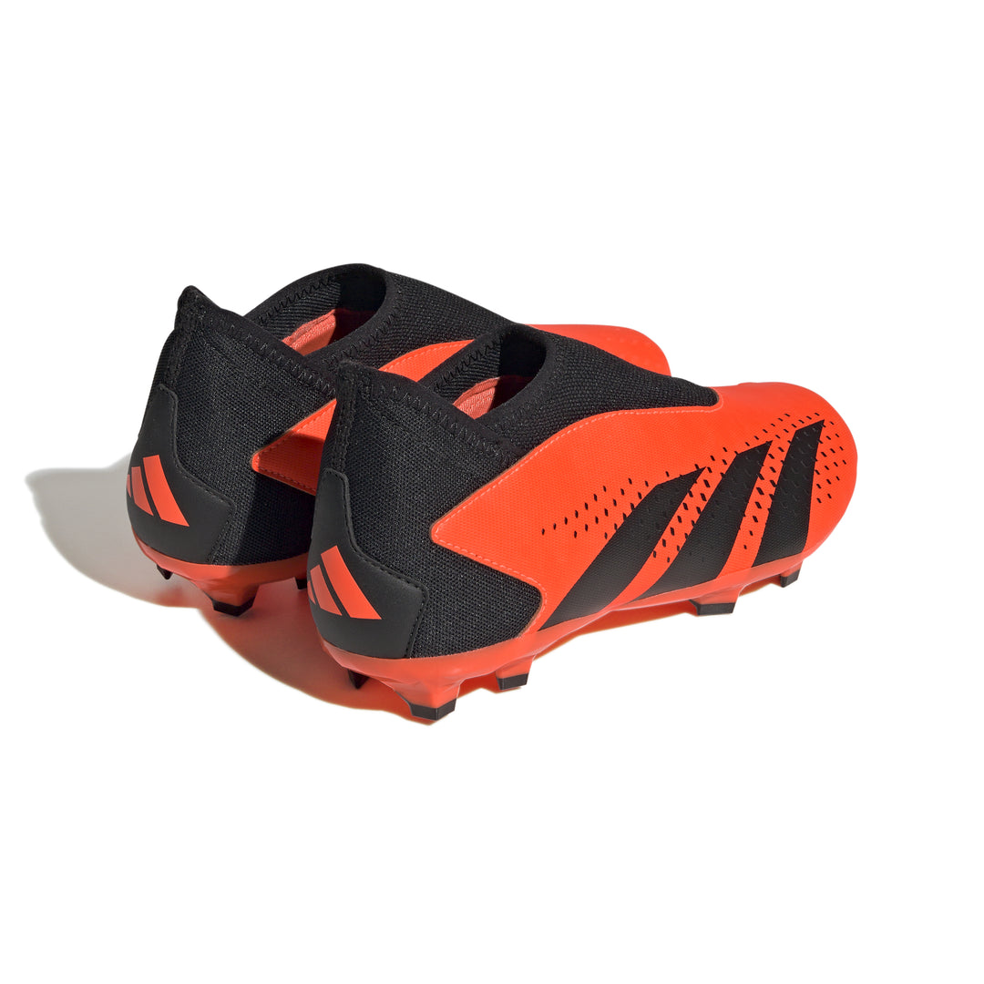 Botas de fútbol para terreno firme adidas Predator Accuracy.3 Laceless FG para niños