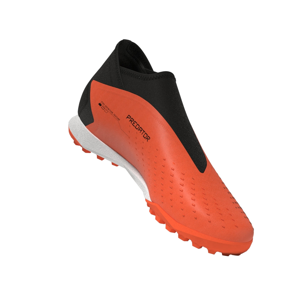 Zapatos de fútbol adidas Predator Accuracy.3 Laceless TF para césped artificial
