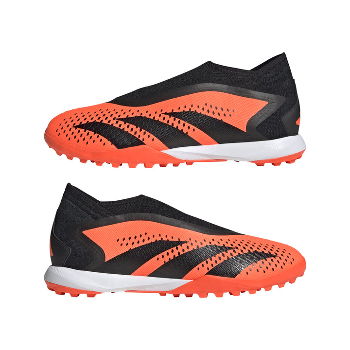 Zapatos de fútbol adidas Predator Accuracy.3 Laceless TF para césped artificial