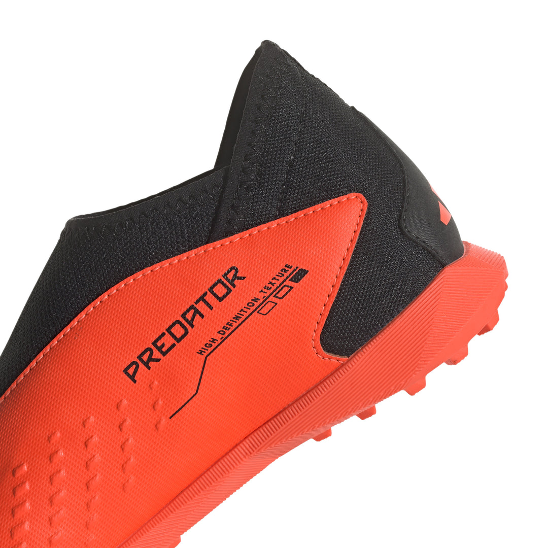 Zapatos de césped para niños adidas Predator Accuracy.3 Laceless TF