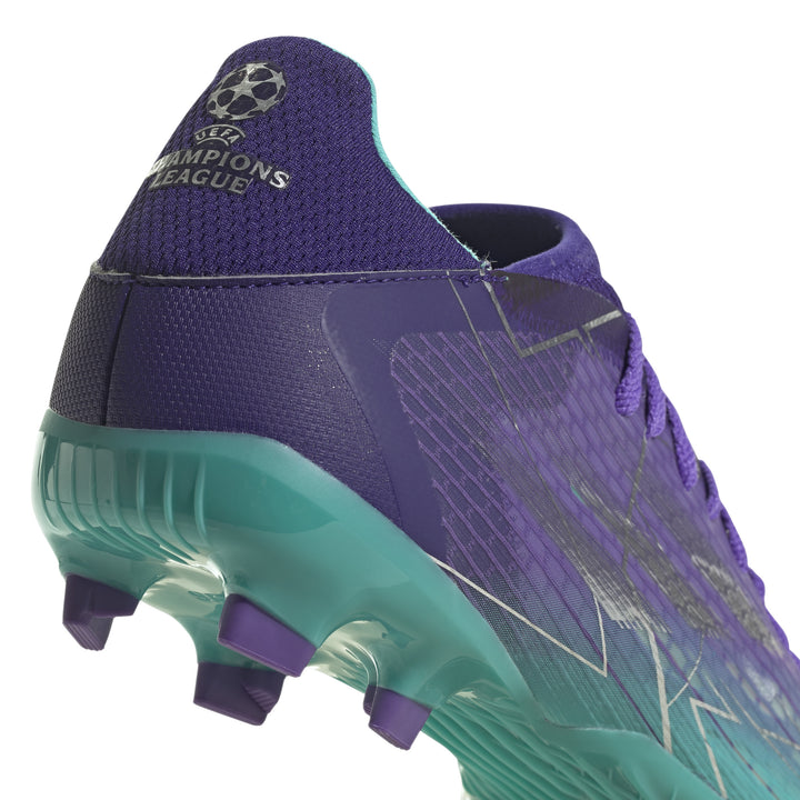 adidas X Speed Flow 3 FG Firm Ground Boots Purple Rush / Silver Metallic / Mint Rush