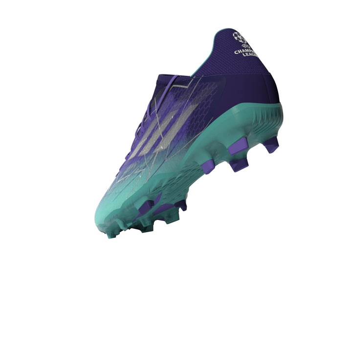 Botas para terreno firme adidas X Speed ​​Flow 3 FG Púrpura Rush / Plata metalizado / Mint Rush 