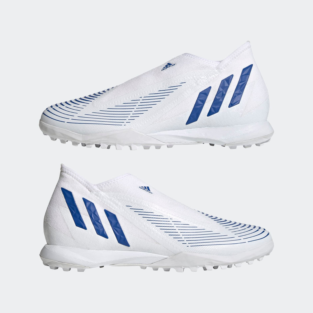 Zapatos adidas Predator Edge 3 TF Turf Blanco/Azul