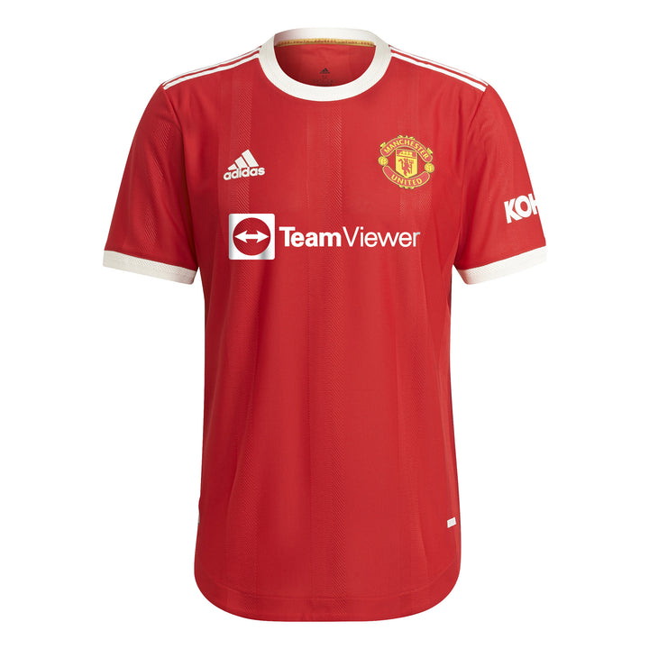 adidas Men's Manchester United Home Authentic Jersey 21