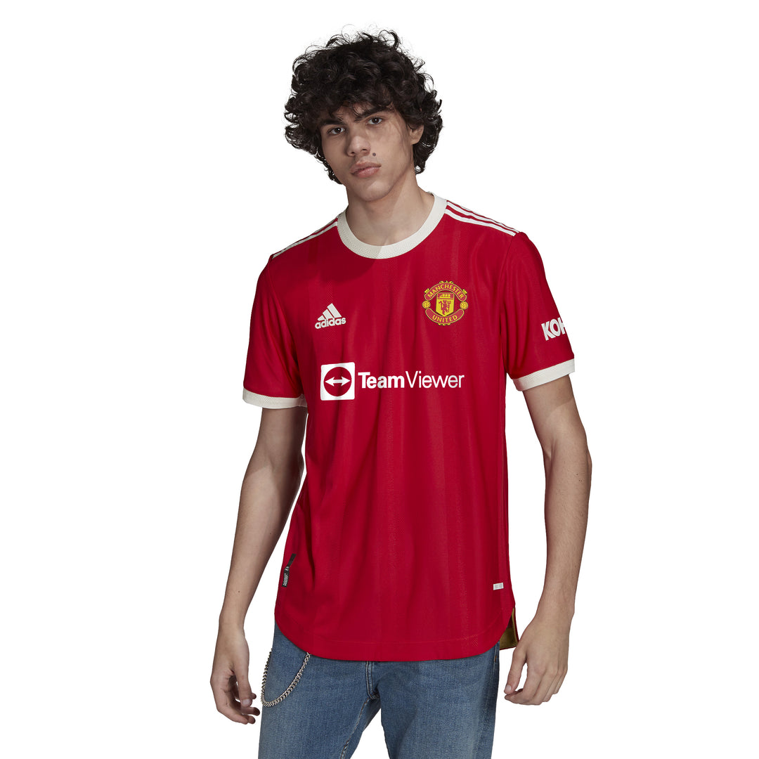 adidas Camiseta auténtica del Manchester United para hombre 21