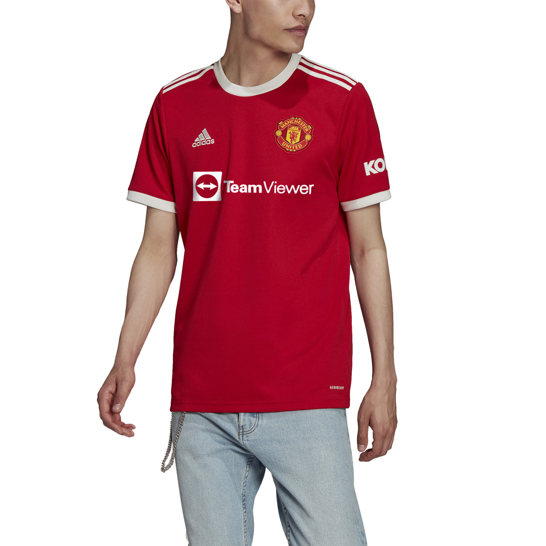 adidas Camiseta de local del Manchester United 21 para hombre