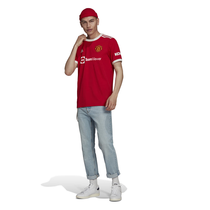 adidas Camiseta de local del Manchester United 21 para hombre