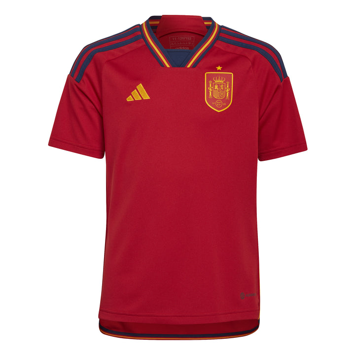 Camiseta adidas España 1ª equipación infantil 22 