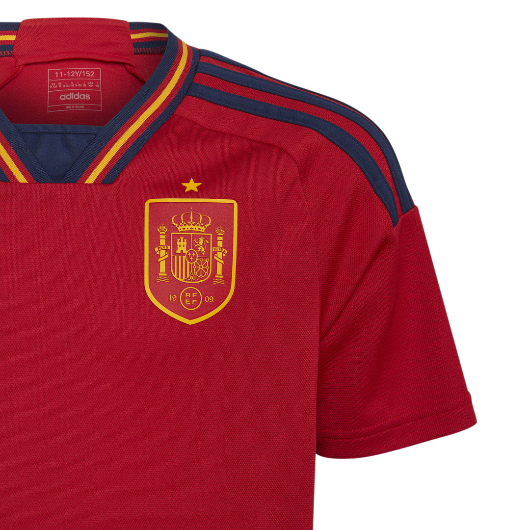 adidas Kids Spain Home Jersey 22