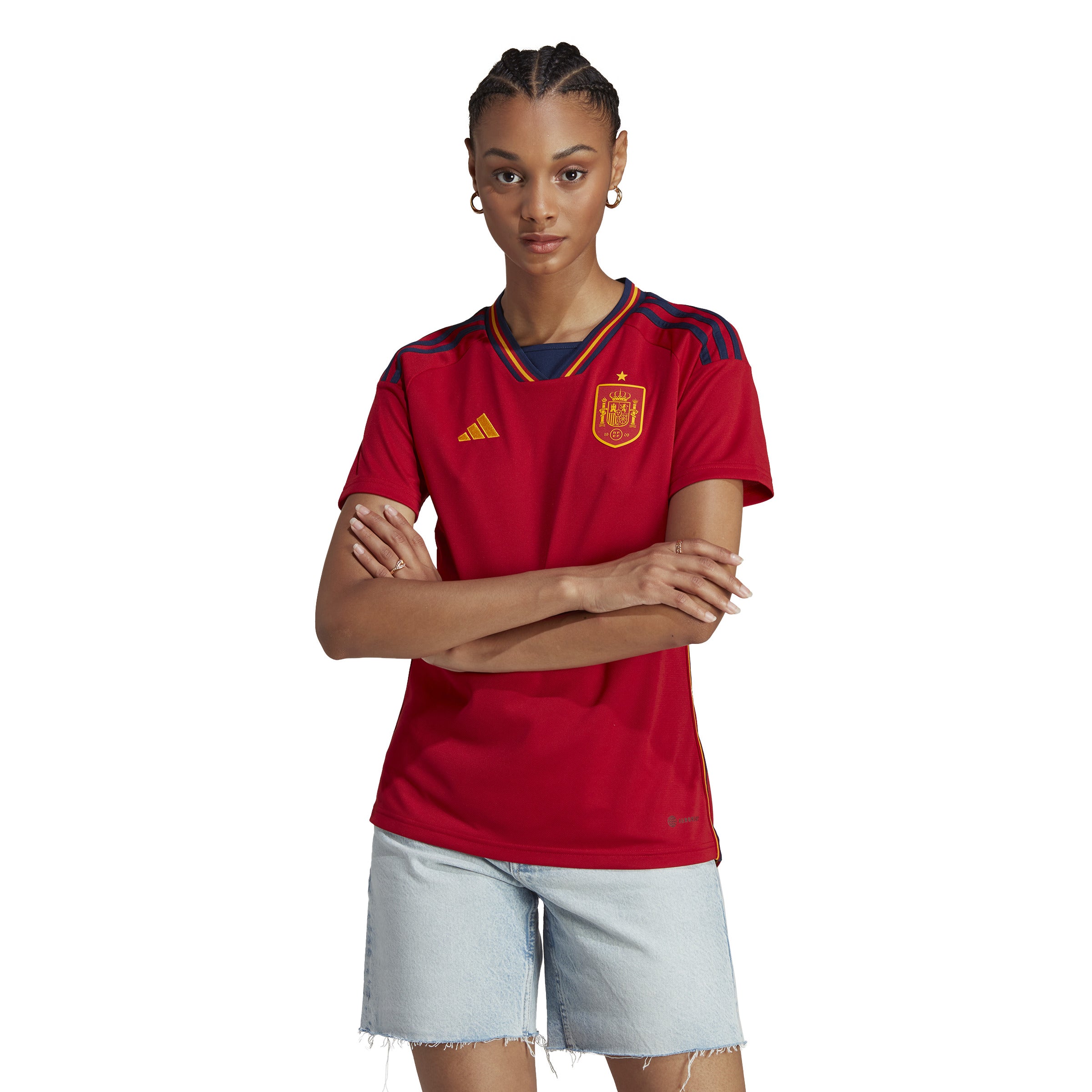 Camiseta adidas Mujer Espana Primera Equipacion 22 23 Best Buy Soccer Team s Store