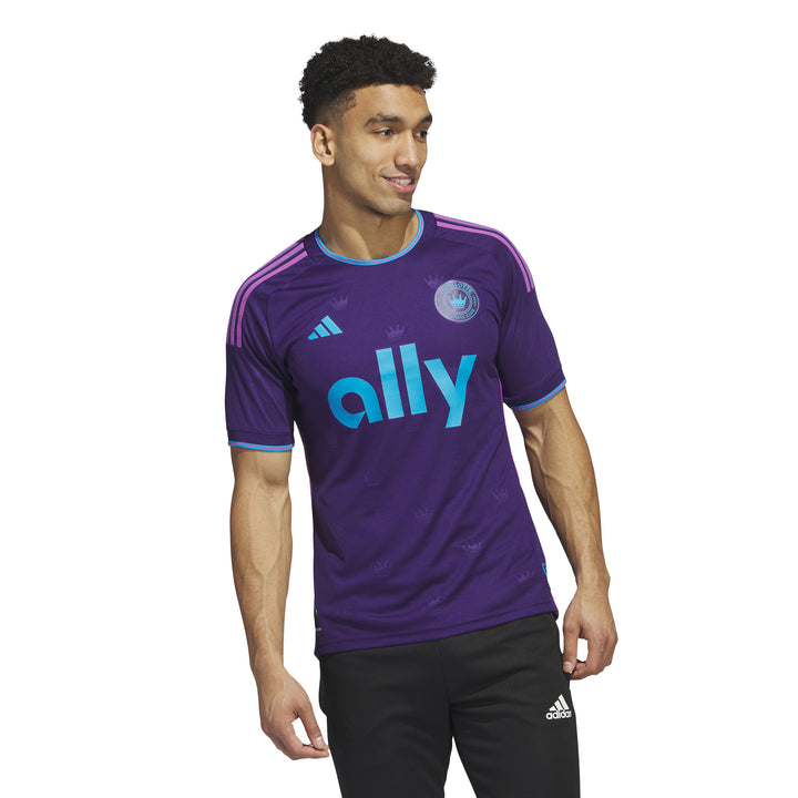 Camiseta adidas Charlotte FC Away Auténtica 2023