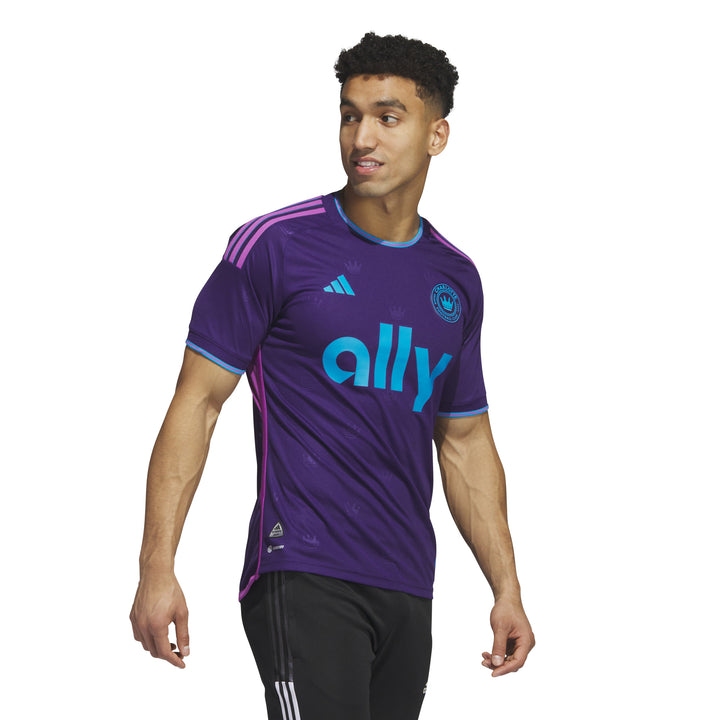 adidas Charlotte FC Away Authentic Jersey 2023