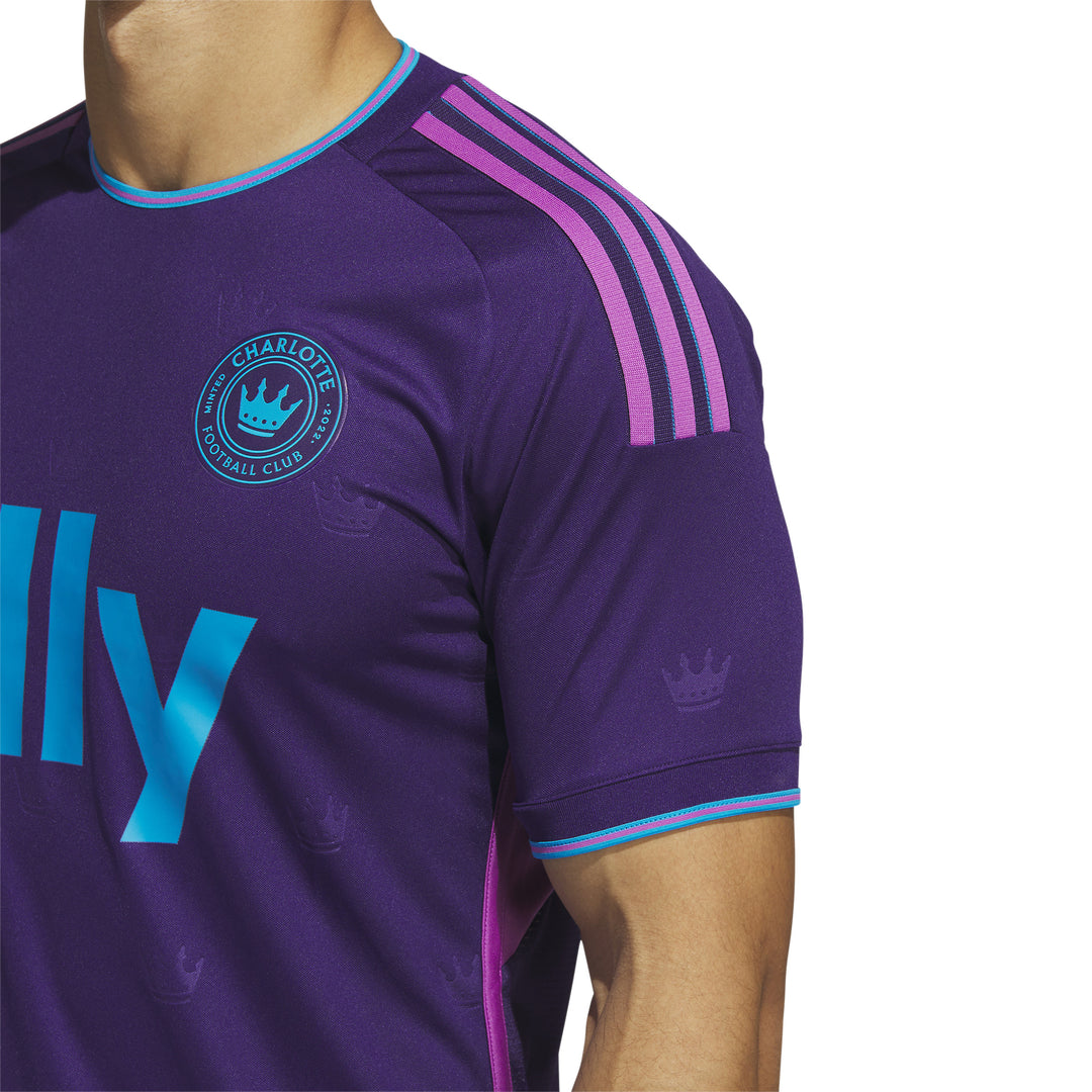 adidas Charlotte FC Away Authentic Jersey 2023