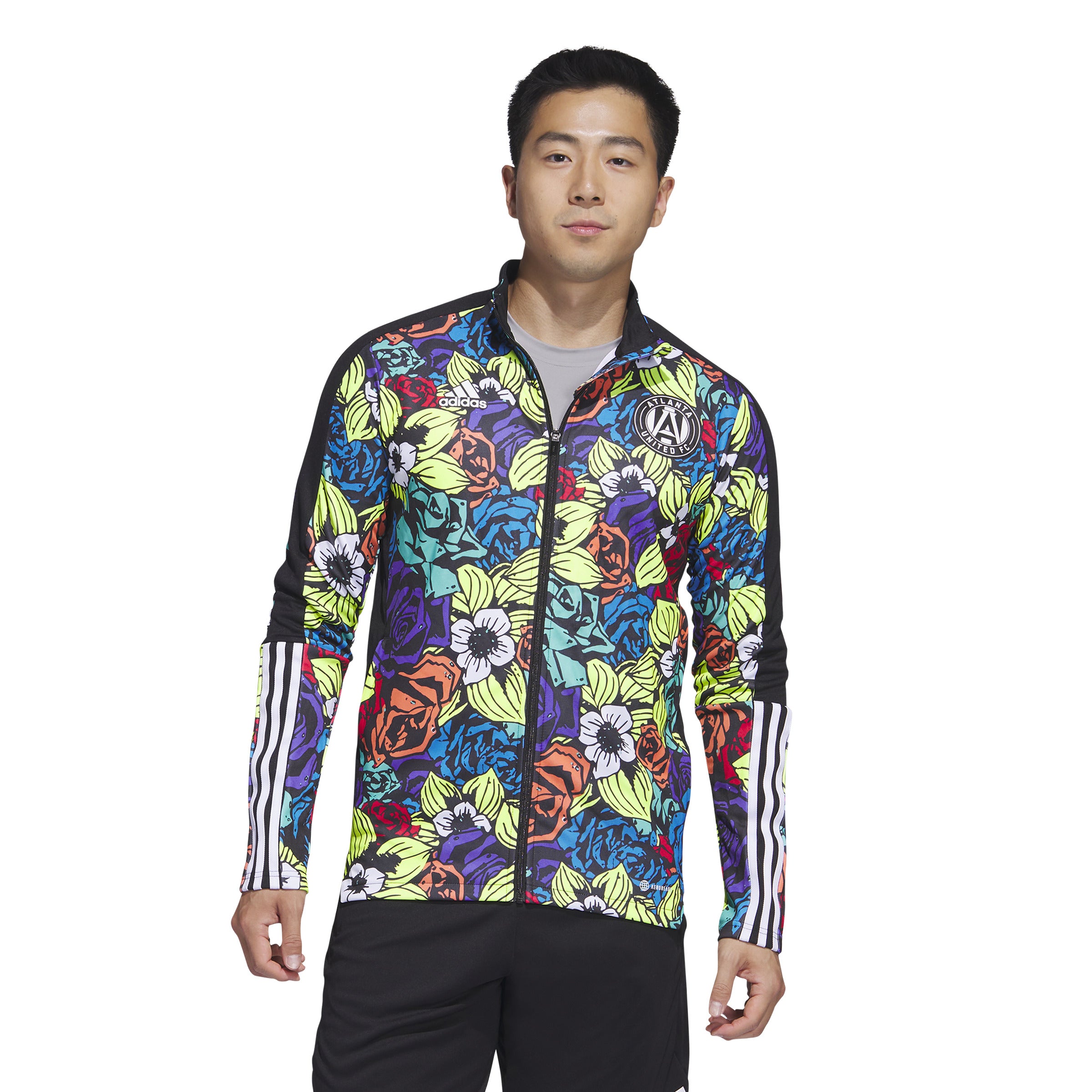 Adidas floral track top online