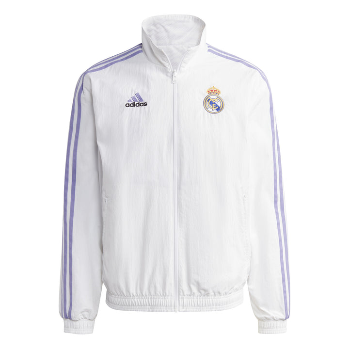 Chaqueta adidas con el himno del Real Madrid