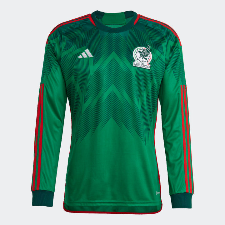 Camiseta adidas México Local 22 Manga Larga