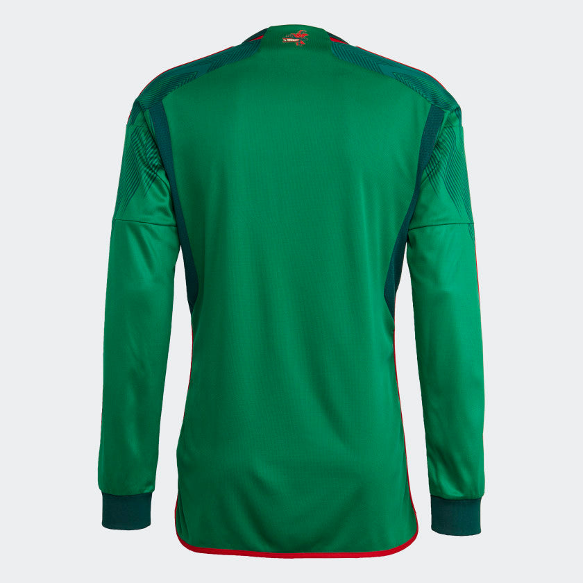 adidas Mexico Home Jersey 22 Long Sleeve