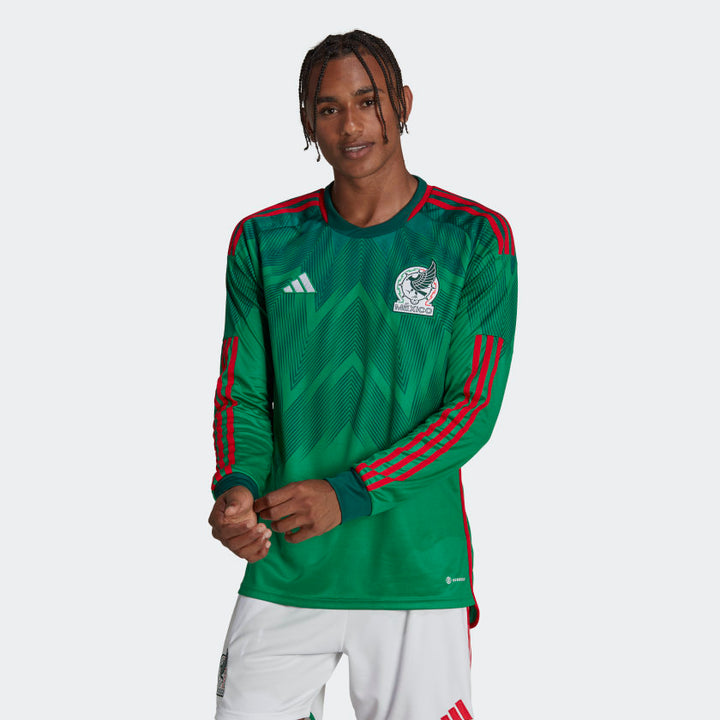 adidas Mexico Home Jersey 22 Long Sleeve