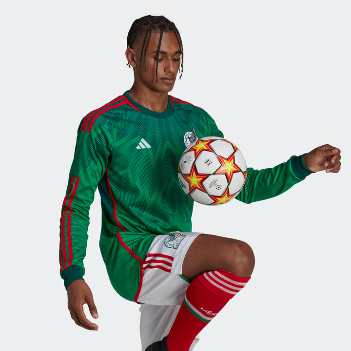 adidas Mexico Home Jersey 22 Long Sleeve