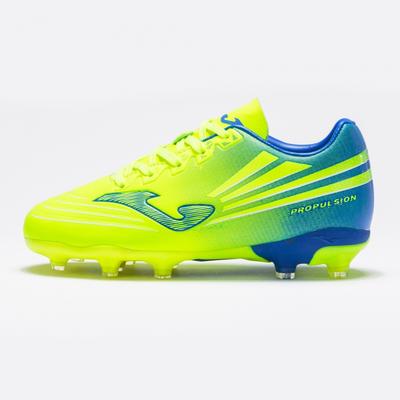 Joma JR Propulsion FG Firm Ground Football Boots Fluor/Royal