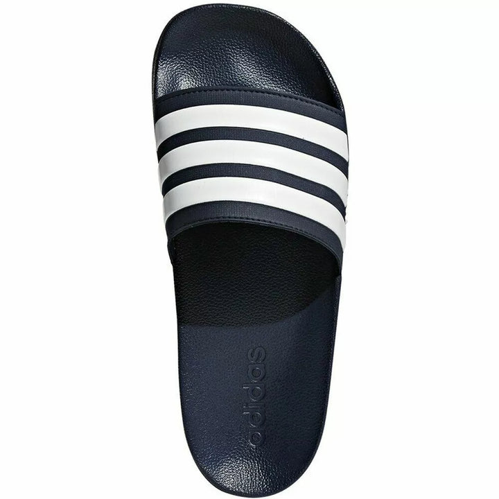 Chanclas de ducha adidas Adilette para hombre azul marino/blanco