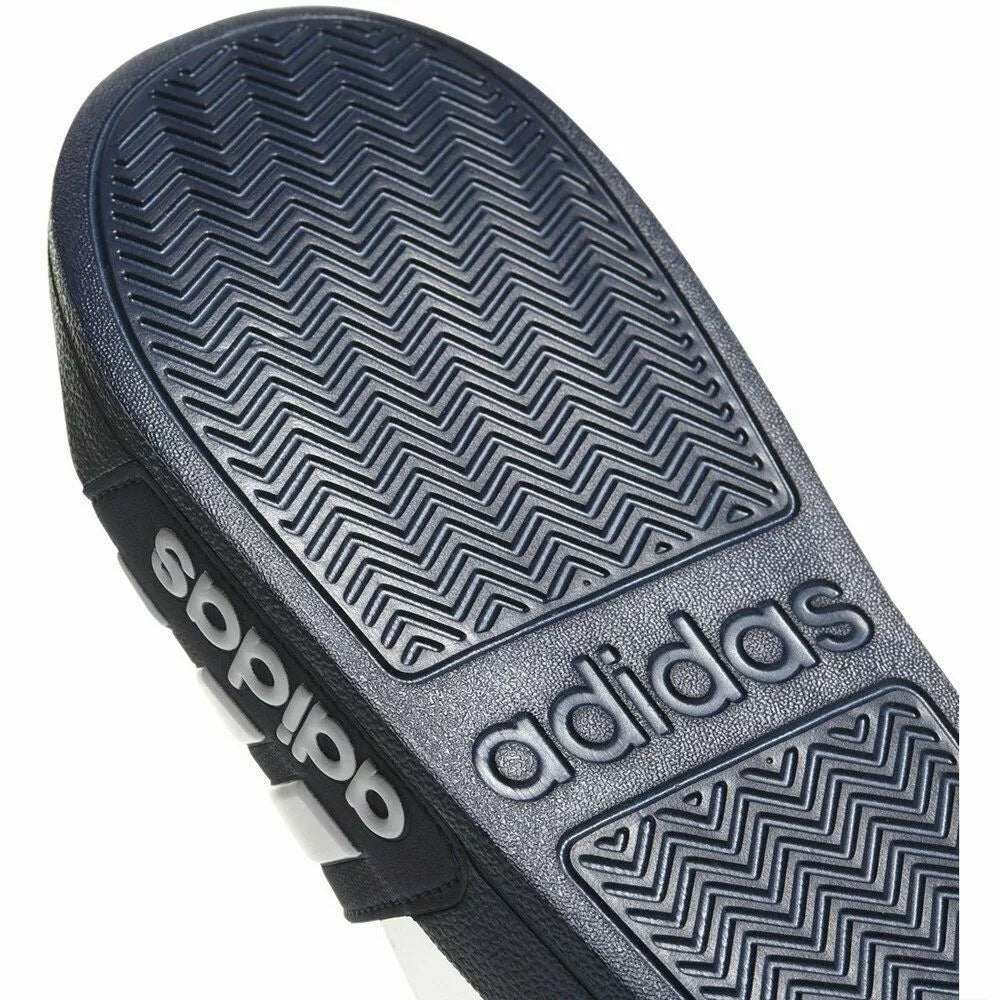 Chanclas de ducha adidas Adilette para hombre azul marino/blanco