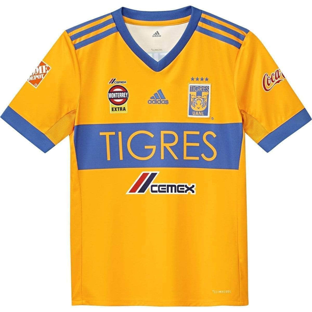 Camiseta adidas Tigres Home Niño 17 Amarillo