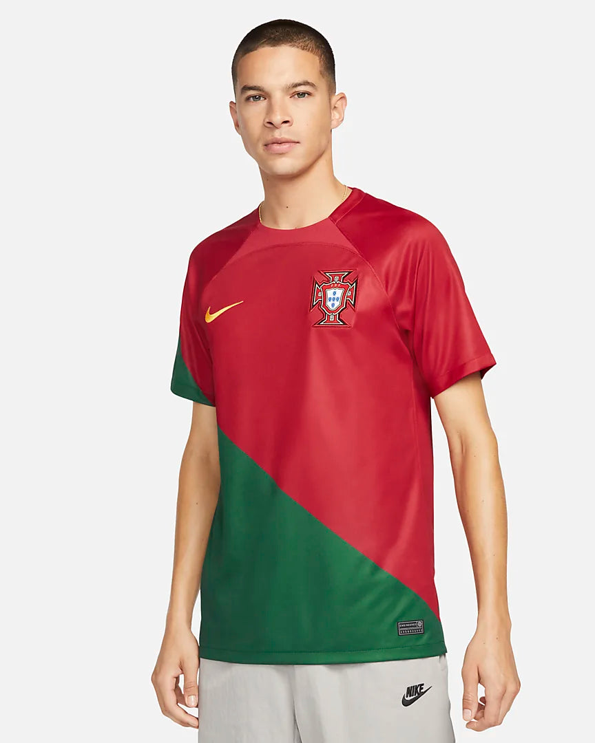 Nike Men's Portugal Stadium Home Jersey 22