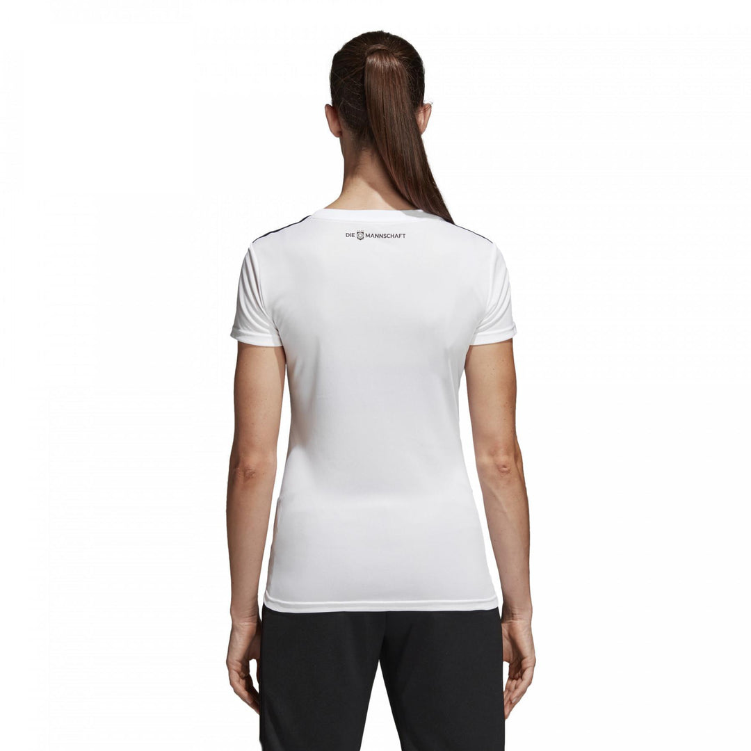 adidas Camiseta de local de Alemania para mujer 17 Blanco