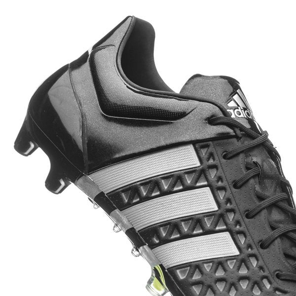 adidas Ace 15.1 FG/AG Negro/Plata