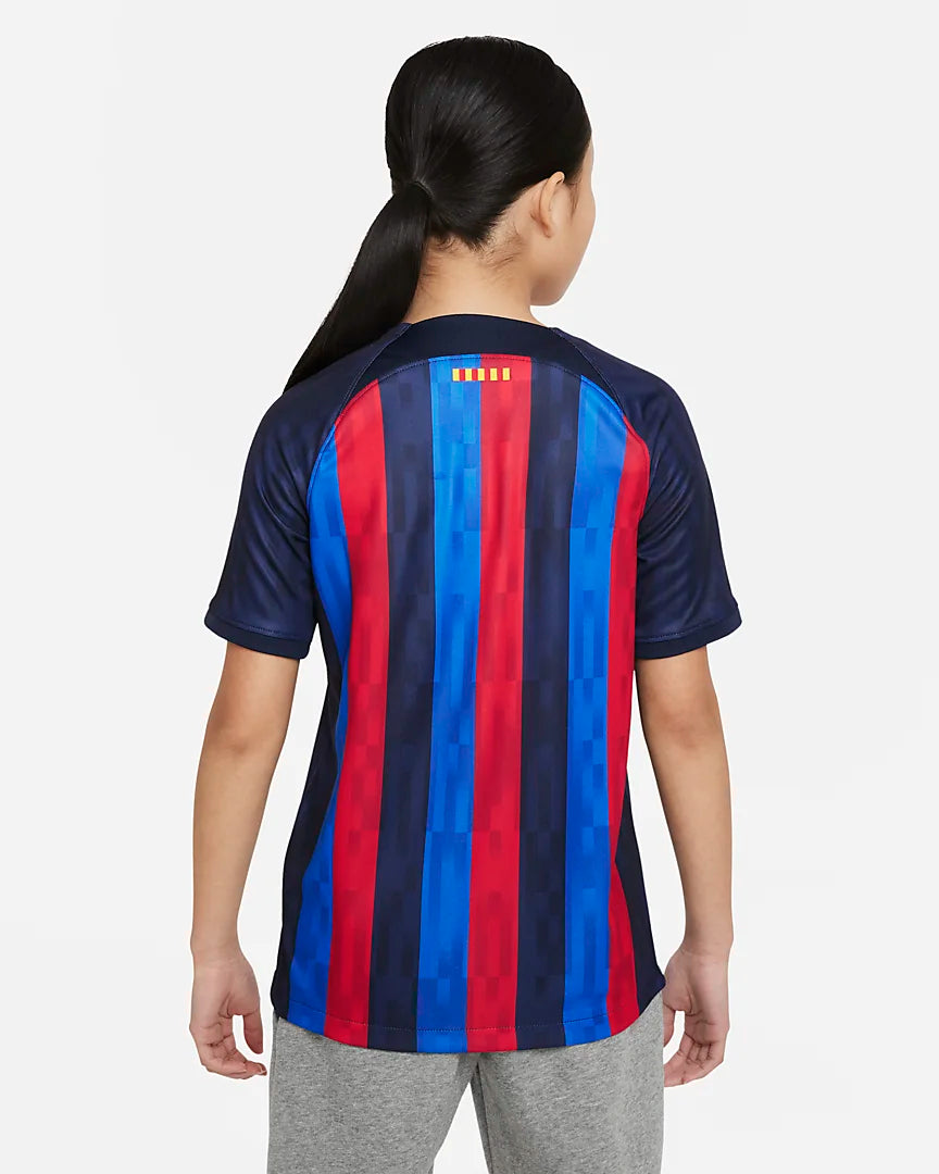 Nike Kids Barcerlona FC Home Jersey 22/23