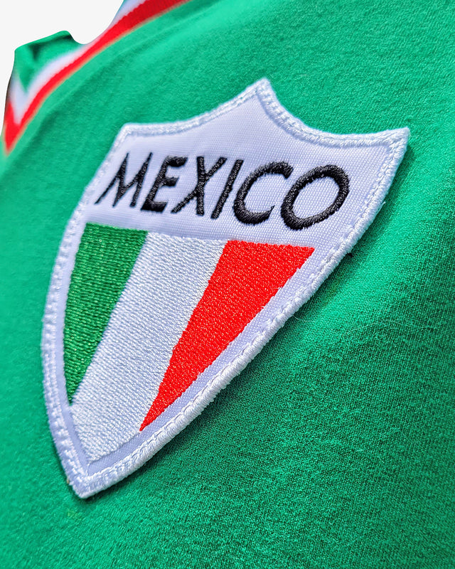 Camiseta Retro Mexico Homenaje 1980 Pelé
