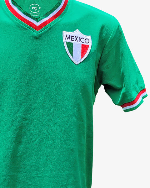 Camiseta Retro Mexico Homenaje 1980 Pelé