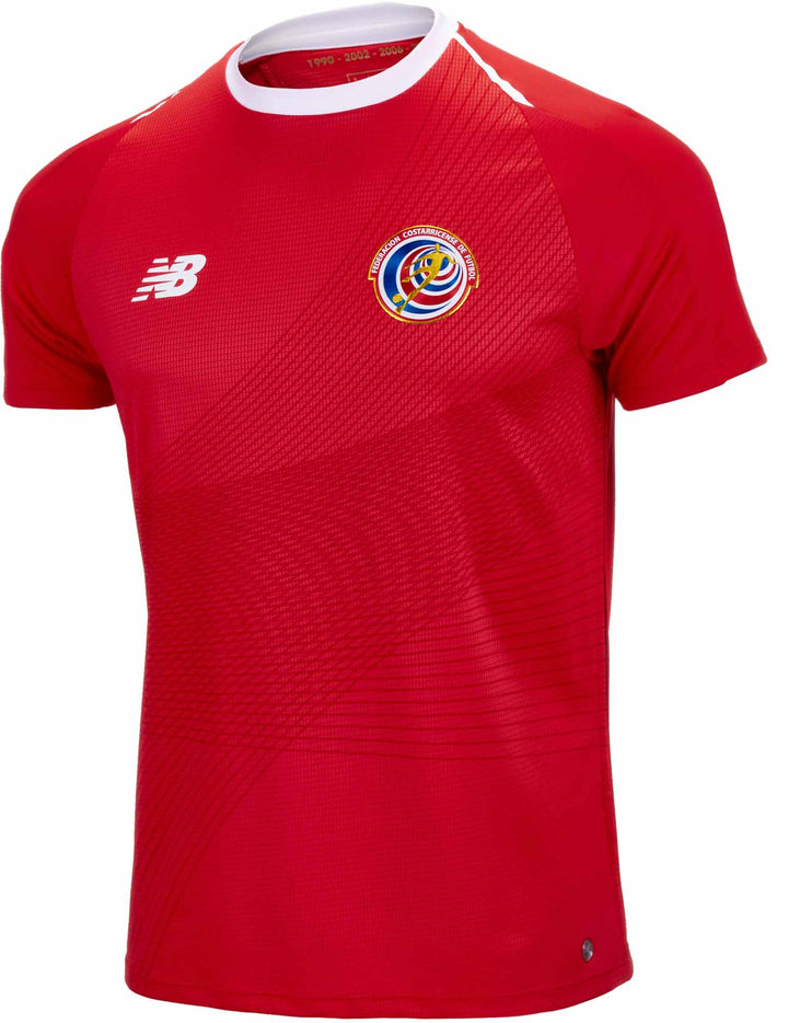 New Balance Costa Rica Home Jersey 18 Red