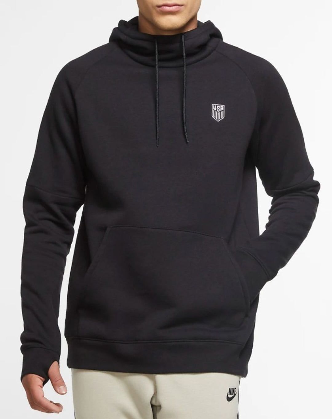 Sudadera con capucha Nike USA de forro polar para hombre