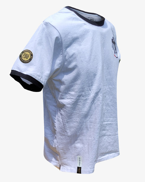 Camiseta Retro Alemania WC1974 Blanco