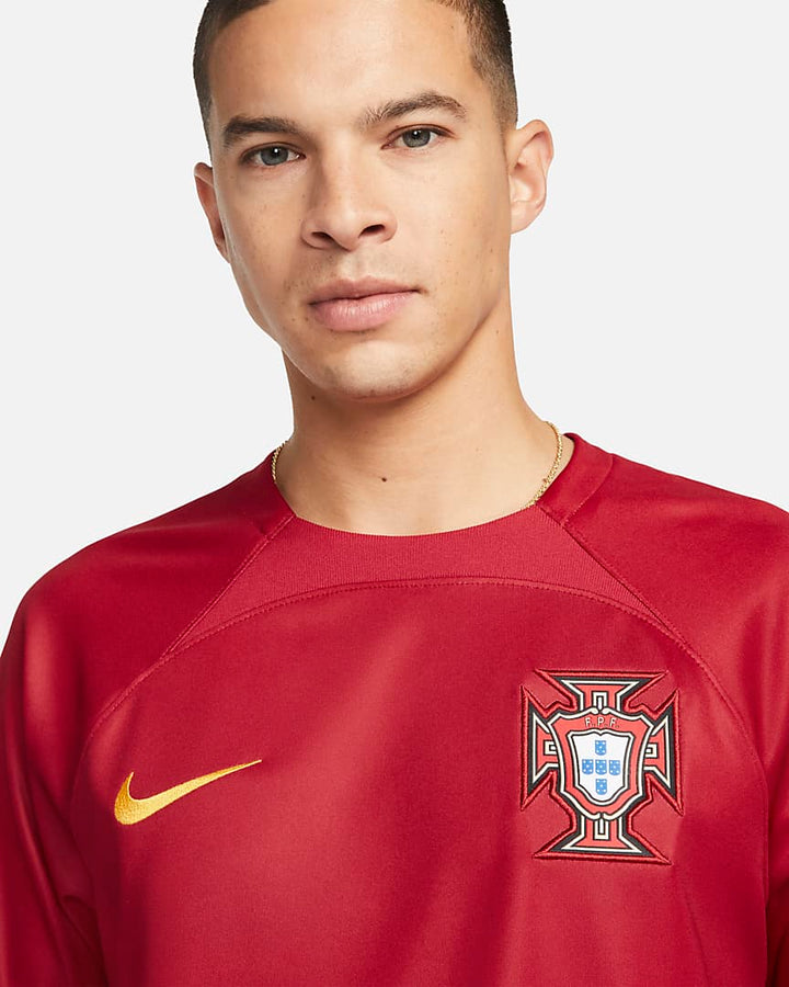 Nike Men's Portugal Stadium Home Jersey 22